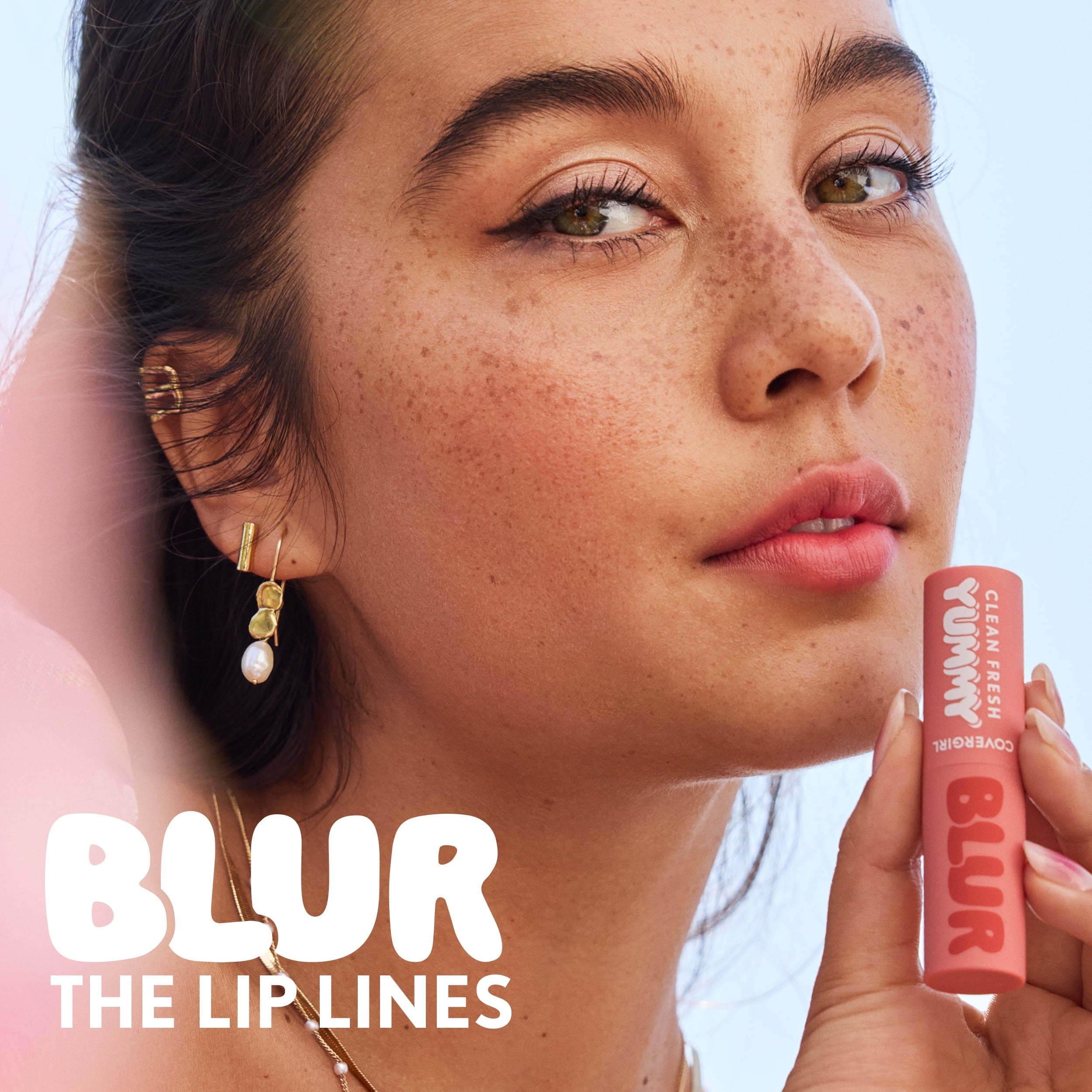 COVERGIRL Clean Fresh Yummy Blur Matte Lipstick, 180 Hunny Blur, 0.09 oz