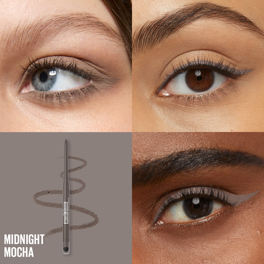 Maybelline Tattoo Studio Smokey Gel Pencil Eyeliner, Smokey Grey