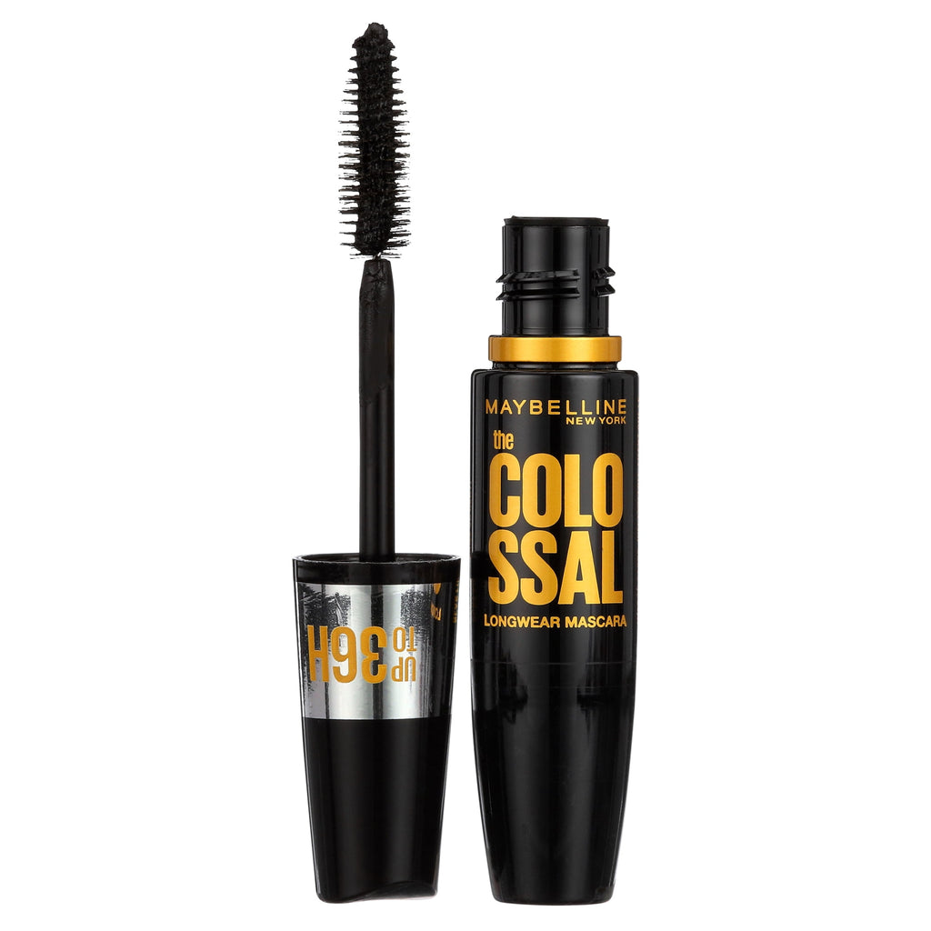 Maybelline Volum Express Colossal Waterproof Mascara, Very Black