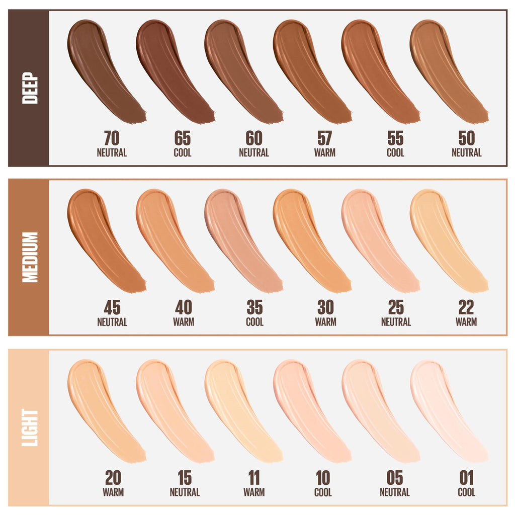 Maybelline Fit Me Liquid Concealer Makeup, Natural Coverage, Oil-Free, Medium, 0.23 fl oz