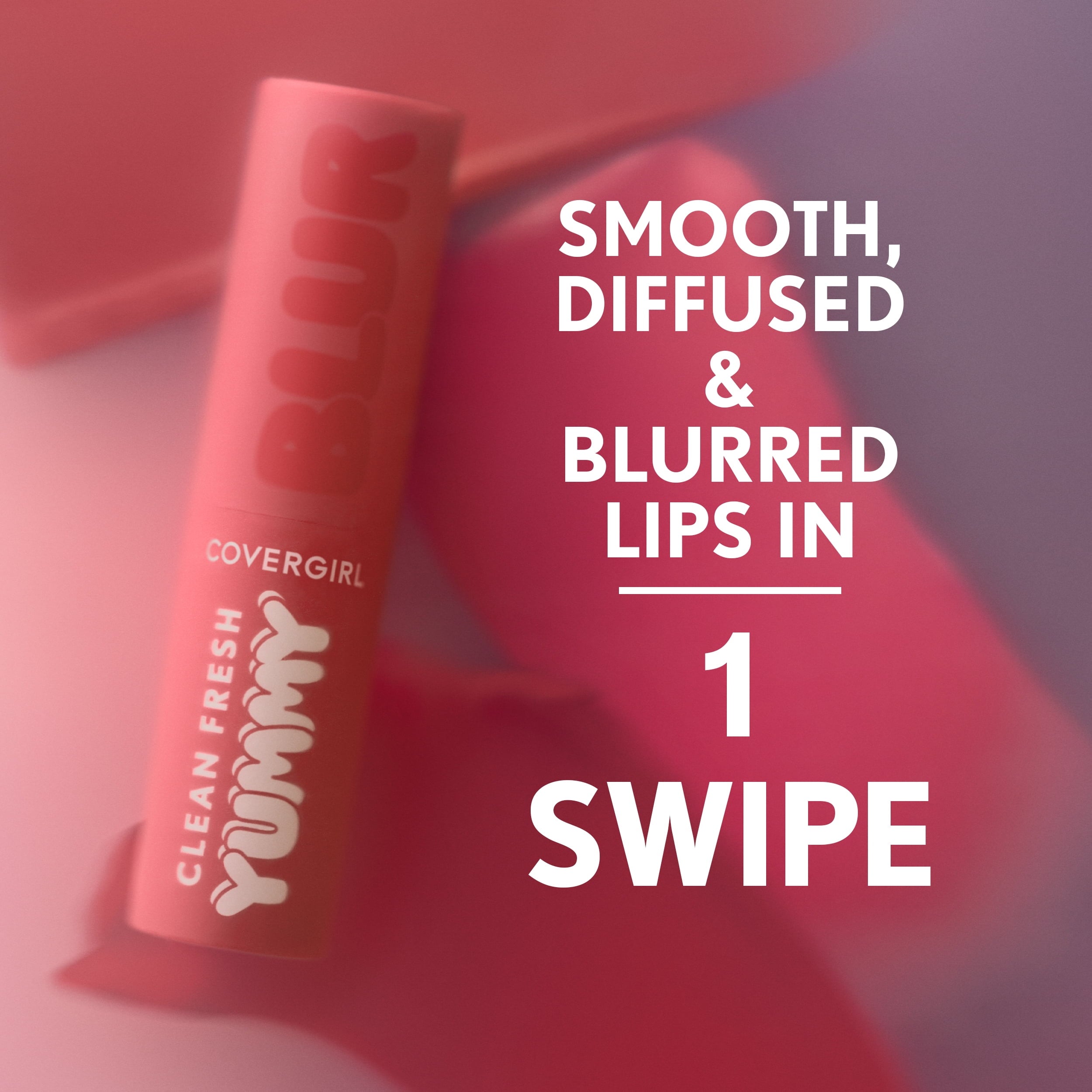 COVERGIRL Clean Fresh Yummy Blur Matte Lipstick, 160 Can't Remem-blur, 0.09 oz