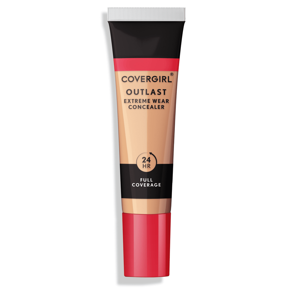 COVERGIRL Outlast Extreme Wear Concealer, Creamy Natural, .3 fl oz, Full Coverage, All Day Wear