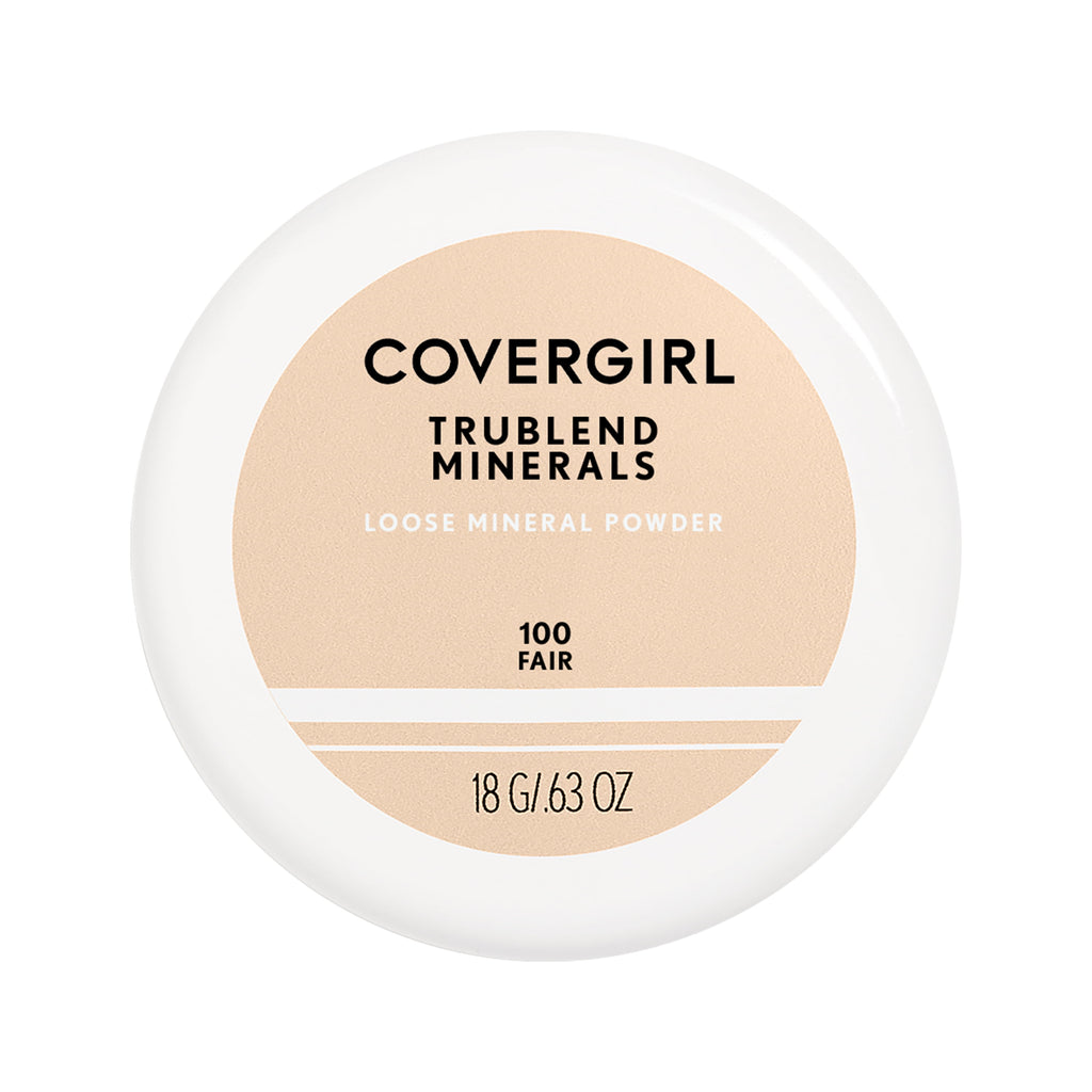 COVERGIRL TruBlend Loose Mineral Powder, 100 Fair, 0.63 oz