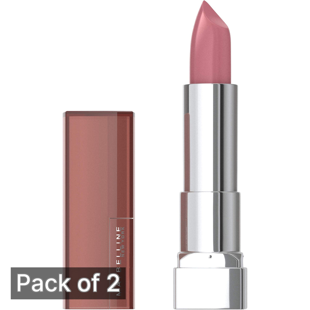 Maybelline Color Sensational Lipstick, 235-Warm Me Up, 0.15 oz (Pack of 2)