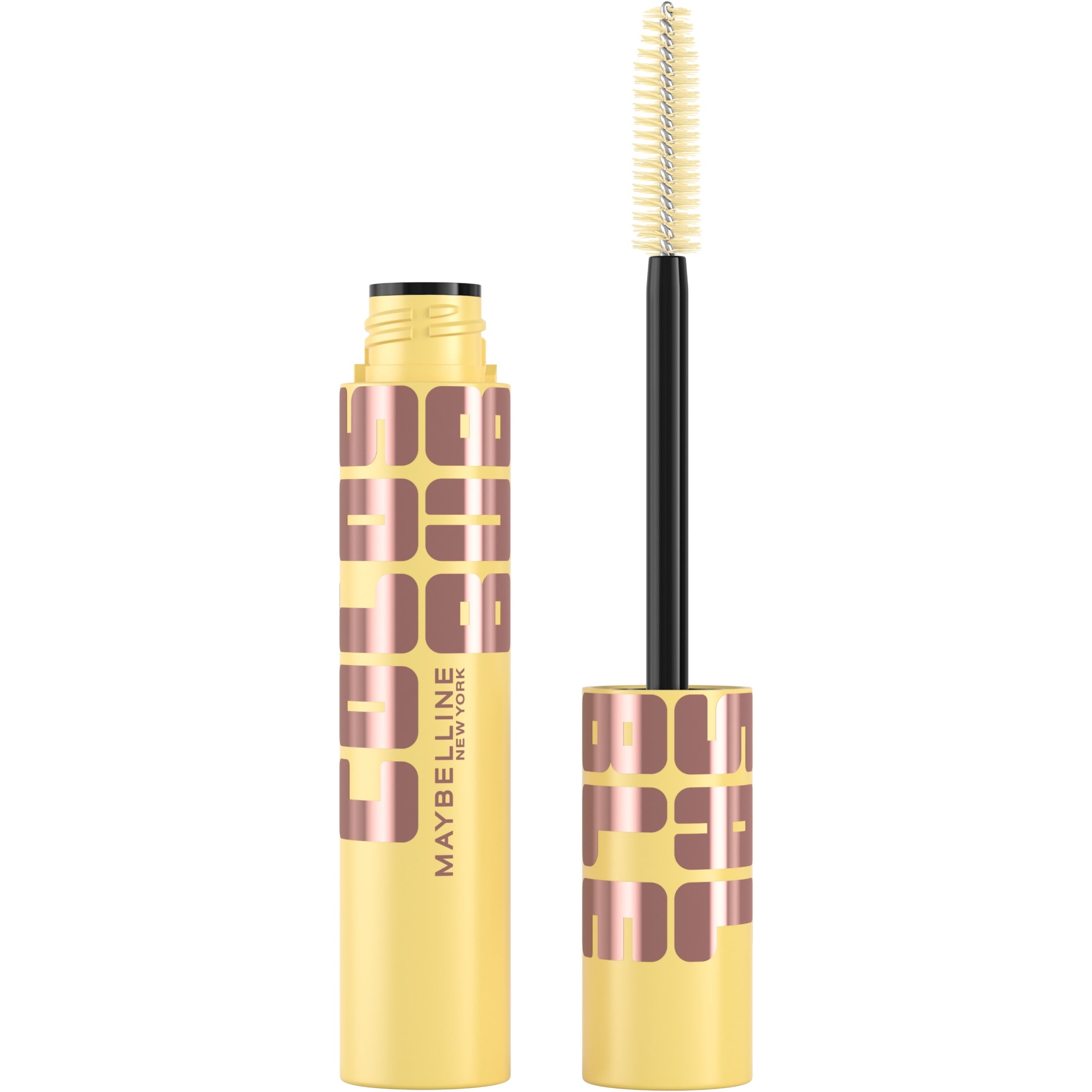 Maybelline Colossal Bubble Washable Mascara Makeup, High Intensity, Blackest Black