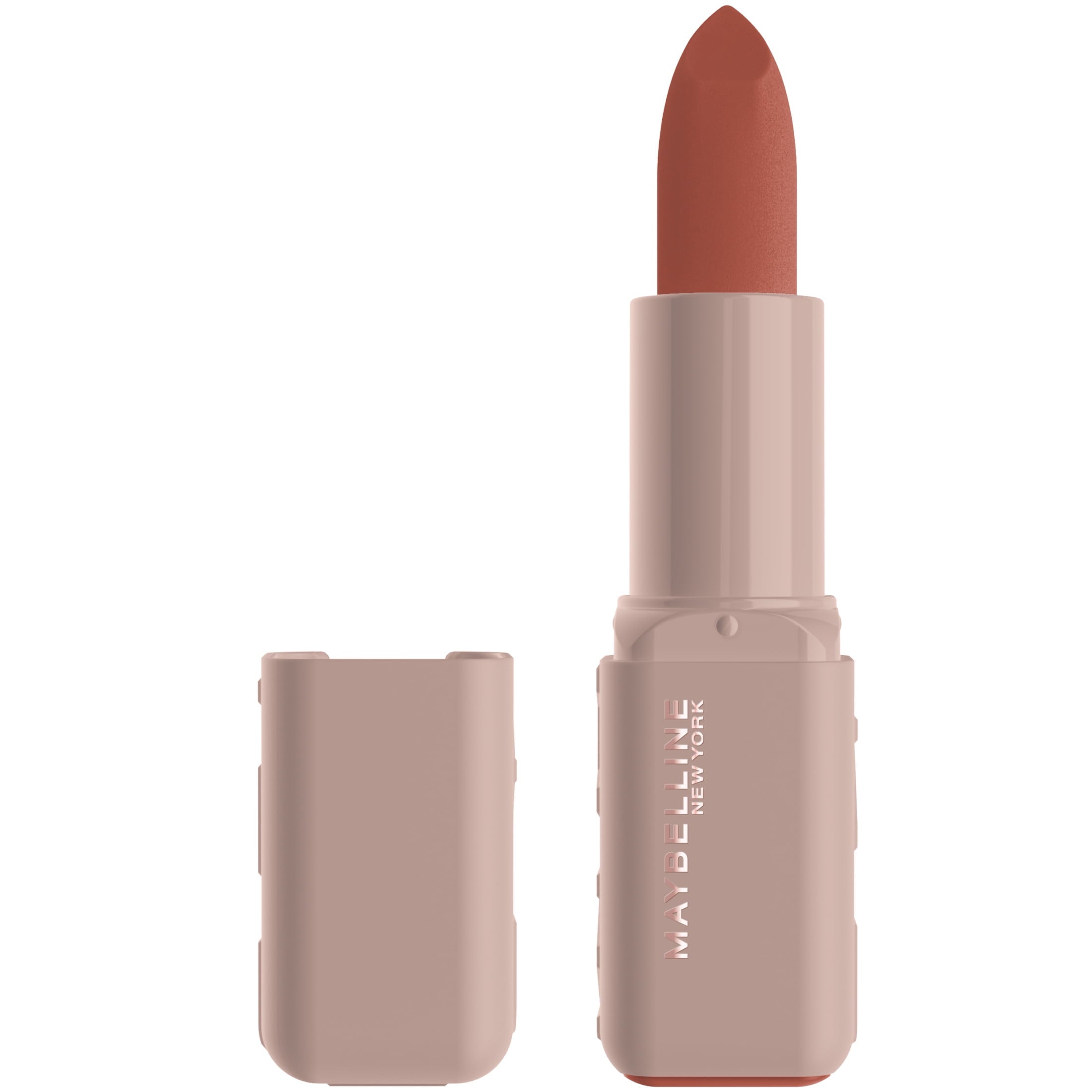Maybelline Serum Lipstick, Matte Finish, Oil-Blend and Hyaluronic Acid, 008 'Scuse Me, 0.12 oz