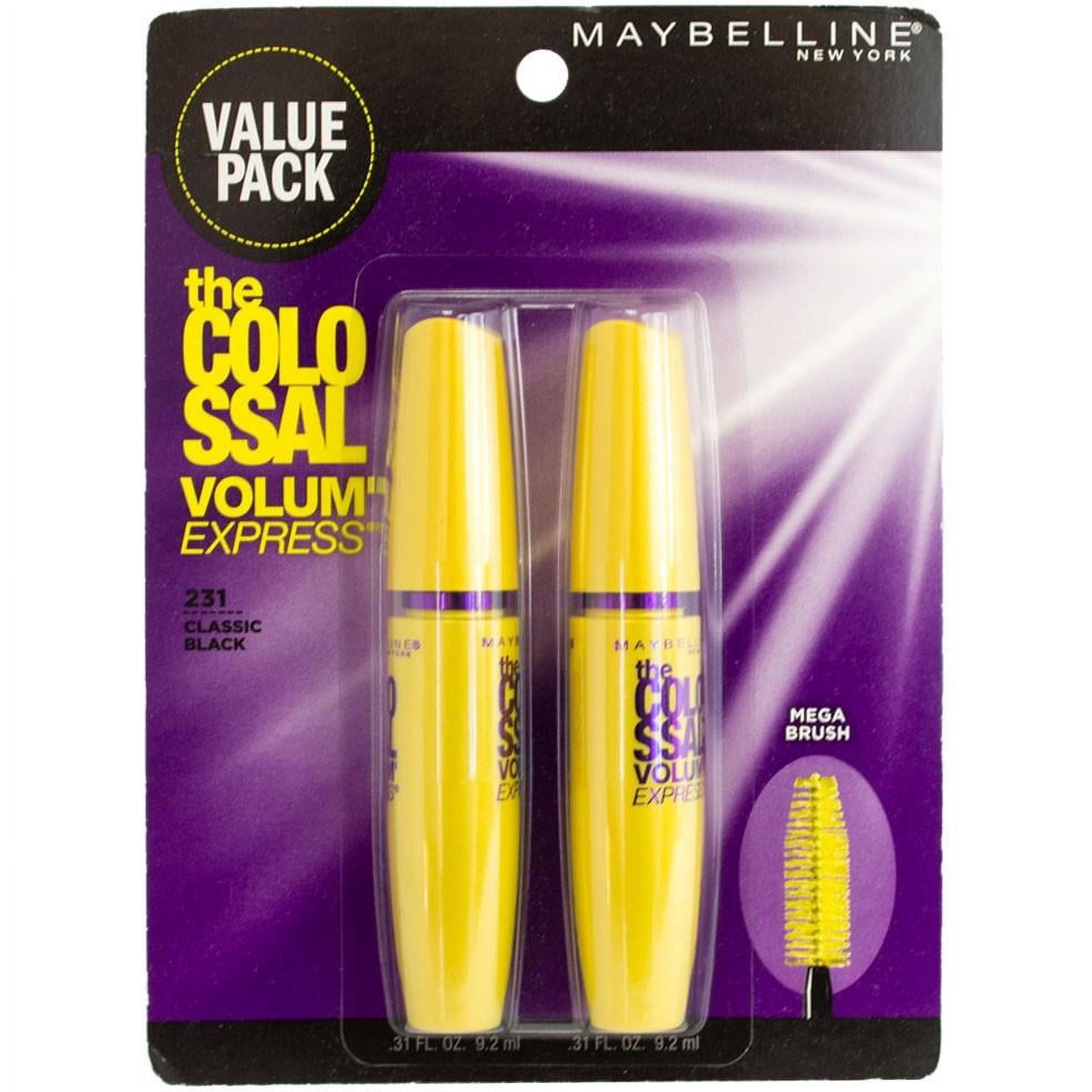 Maybelline The Colossal Volum' Express Bonus 2-Pack Mascara