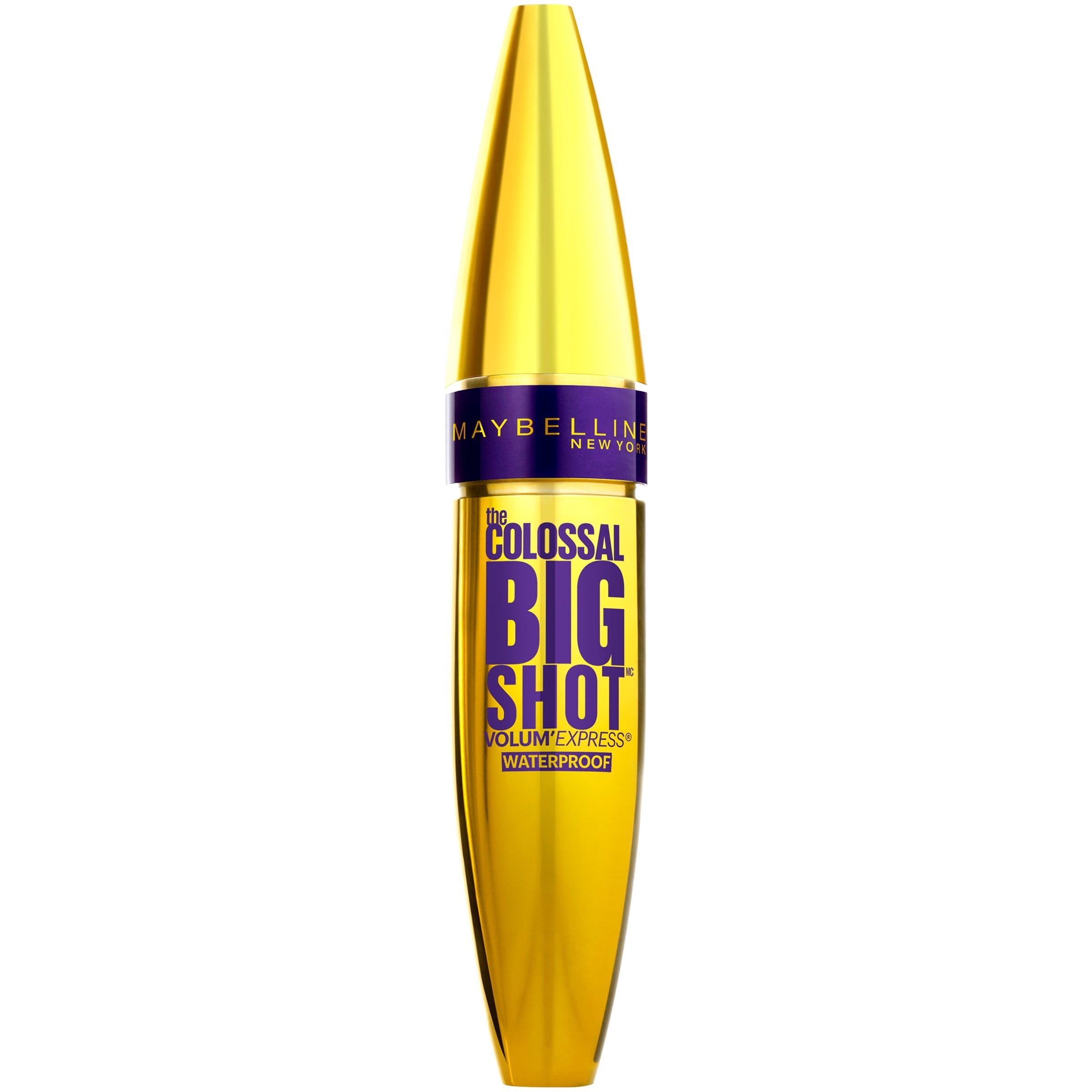 Maybelline Volum' Express The Colossal Big Shot Waterproof Mascara, Brownish Black, 0.32 fl. oz.