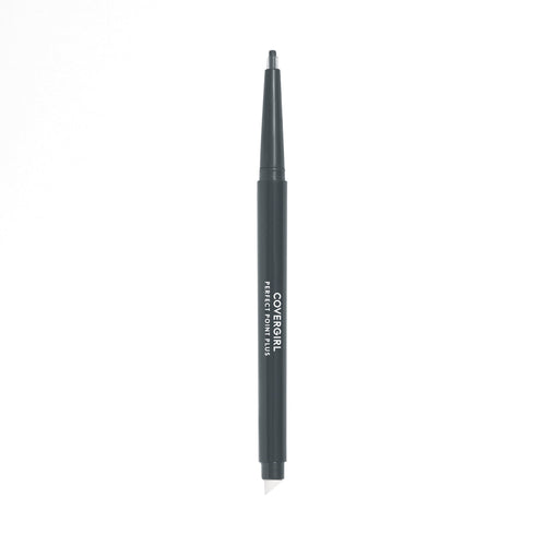 (2 pack) COVERGIRL Perfect Point Plus Eyeliner, 205 Charcoal, 0.008 oz, Long-Lasting, Versatile Black Eyeliner, Soft Smudging Tip, No Sharpening Needed