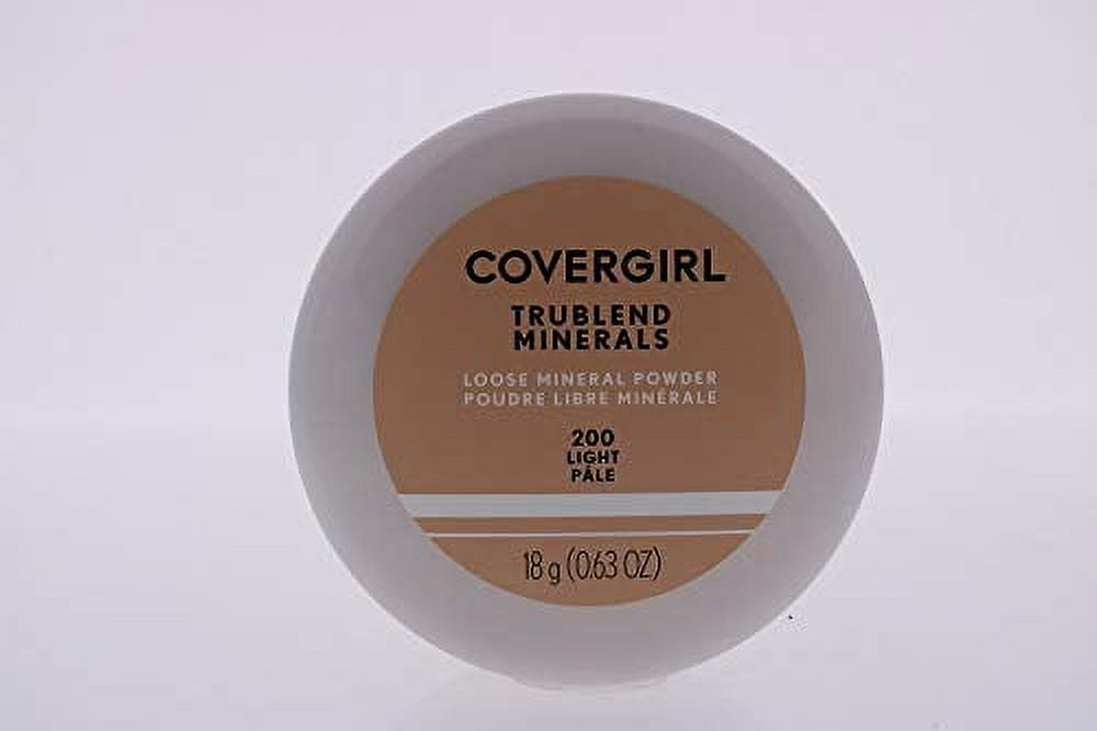 COVERGIRL TruBlend Mineral Loose Powder, 200 Light , 0.63 oz