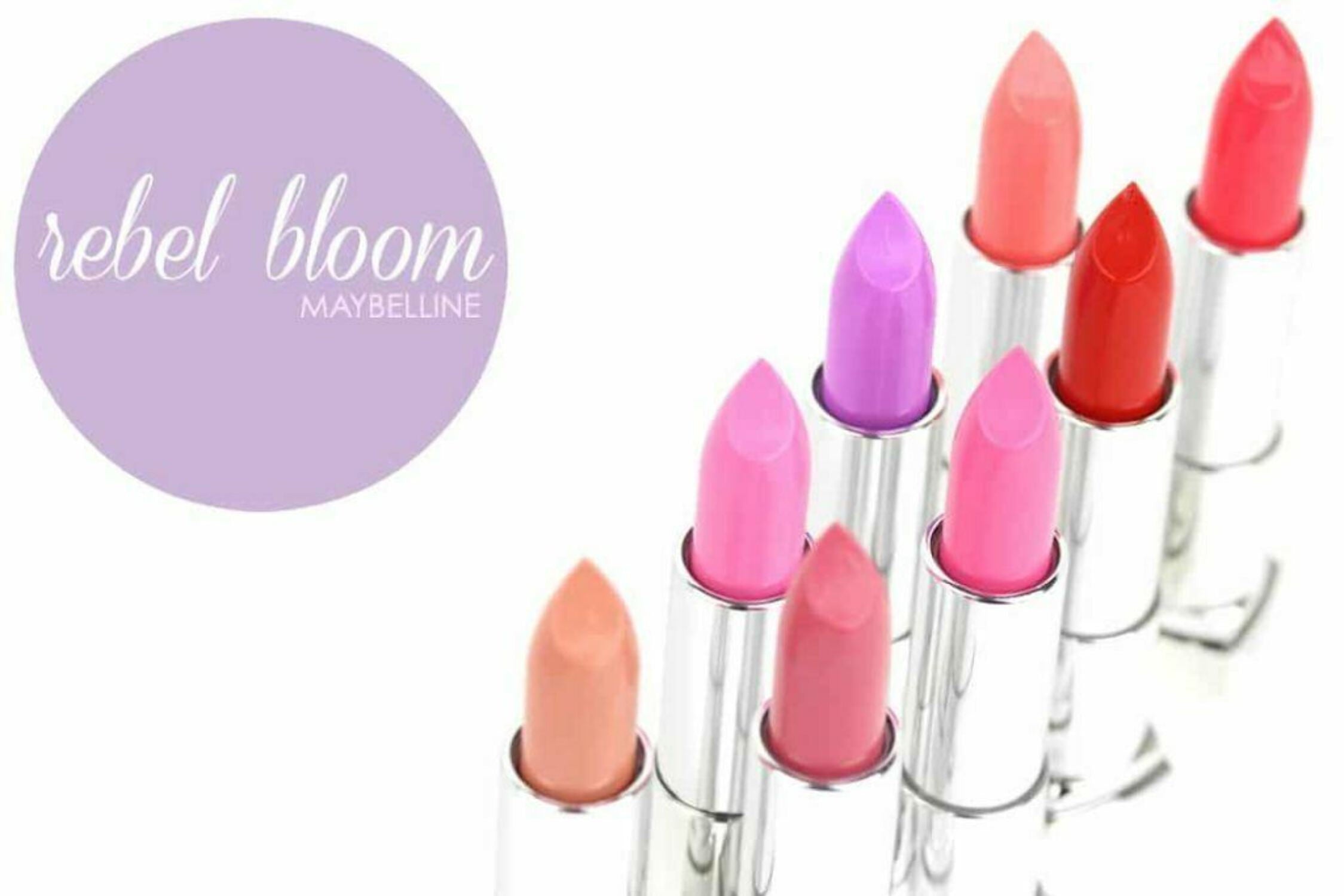 Maybelline Color Sensational Rebel Bloom Lipstick, Rose Rush