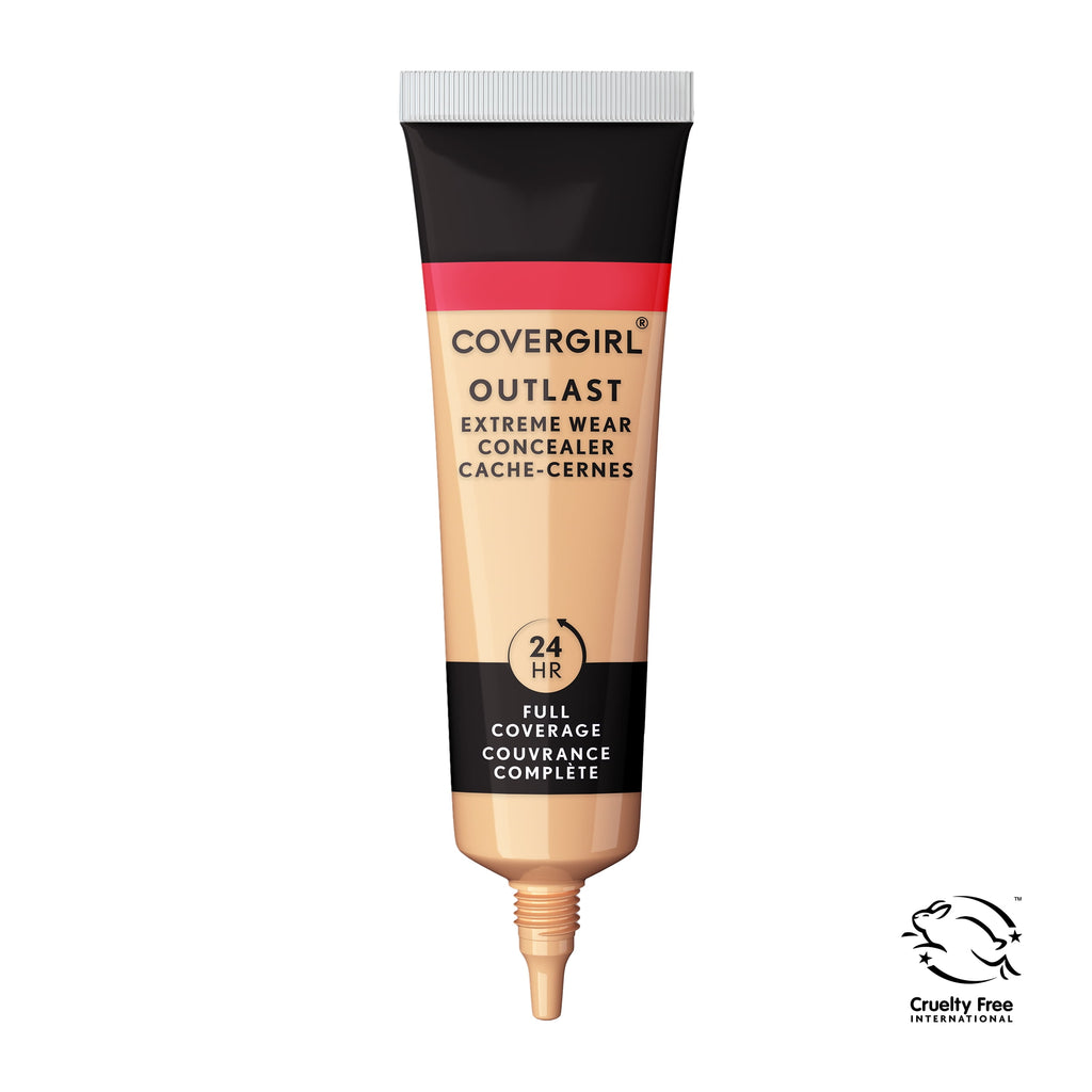 COVERGIRL Outlast Extreme Wear Concealer, Golden Ivory, .3 fl oz, Full Coverage, All Day Wear
