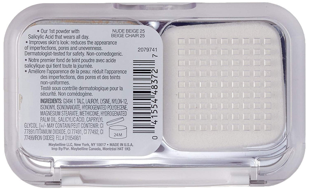 Maybelline Superstay Better Skin Skin-Transforming Powder - 25 Nude Beige (2-Pack)