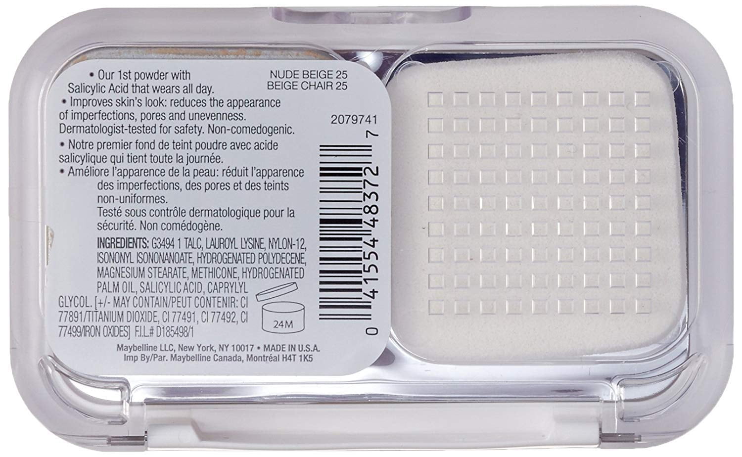 Maybelline Superstay Better Skin Skin-Transforming Powder - 25 Nude Beige (2-Pack)