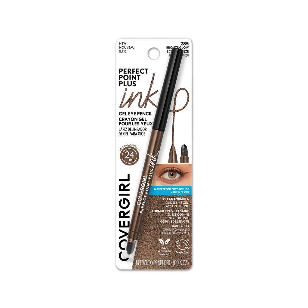 COVERGIRL Perfect Point Plus Ink Eyeliner, 285 Bronze Glow, 0.01 oz