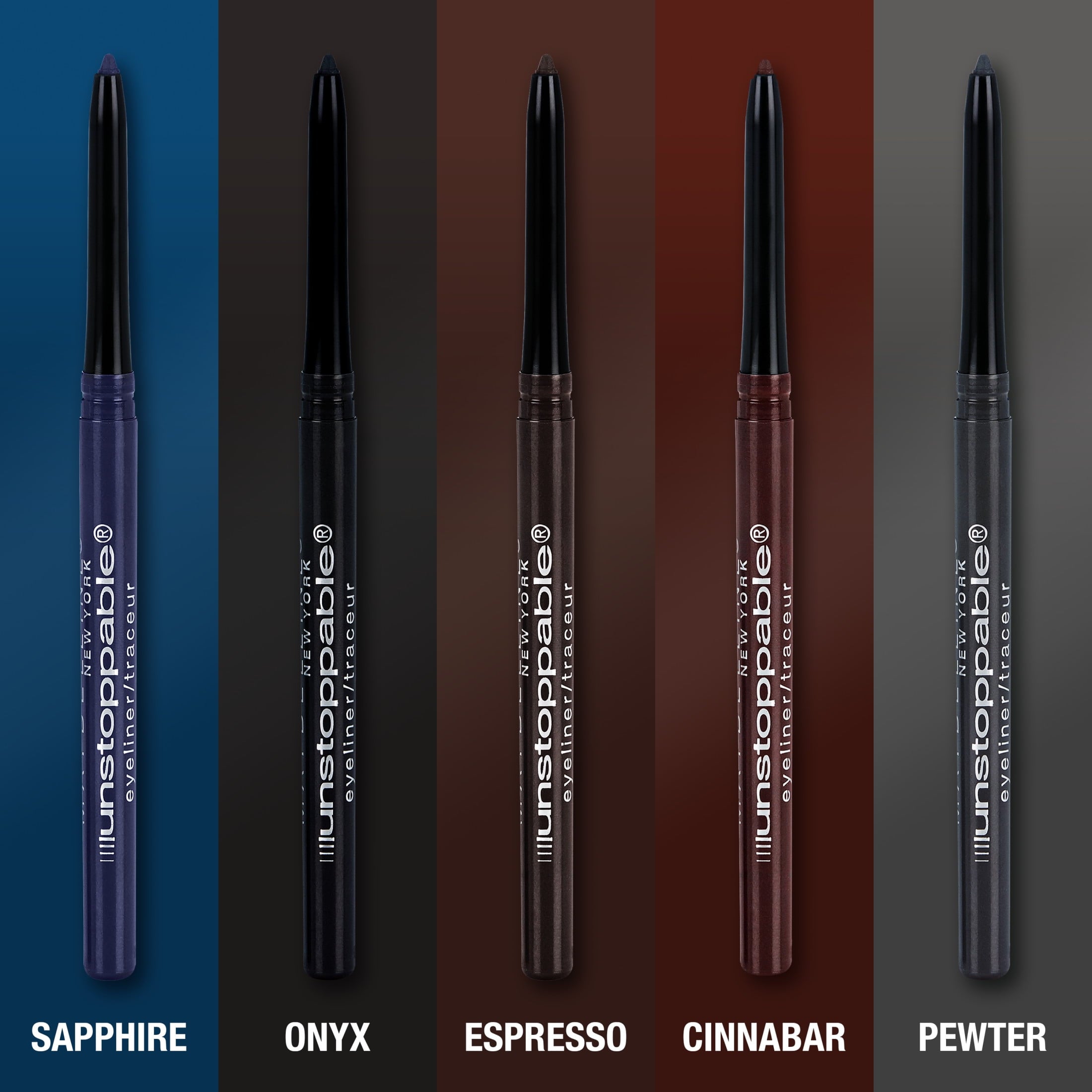 Maybelline Unstoppable Eyeliner Pencil, Waterproof, Espresso, 0.01 oz