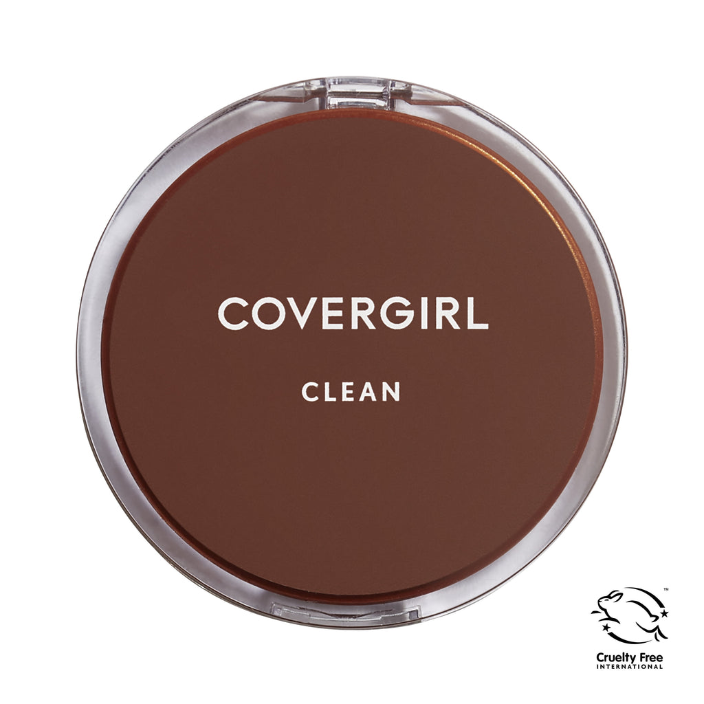 COVERGIRL Clean Powder Foundation, 130 Classic Beige, 0.39 oz