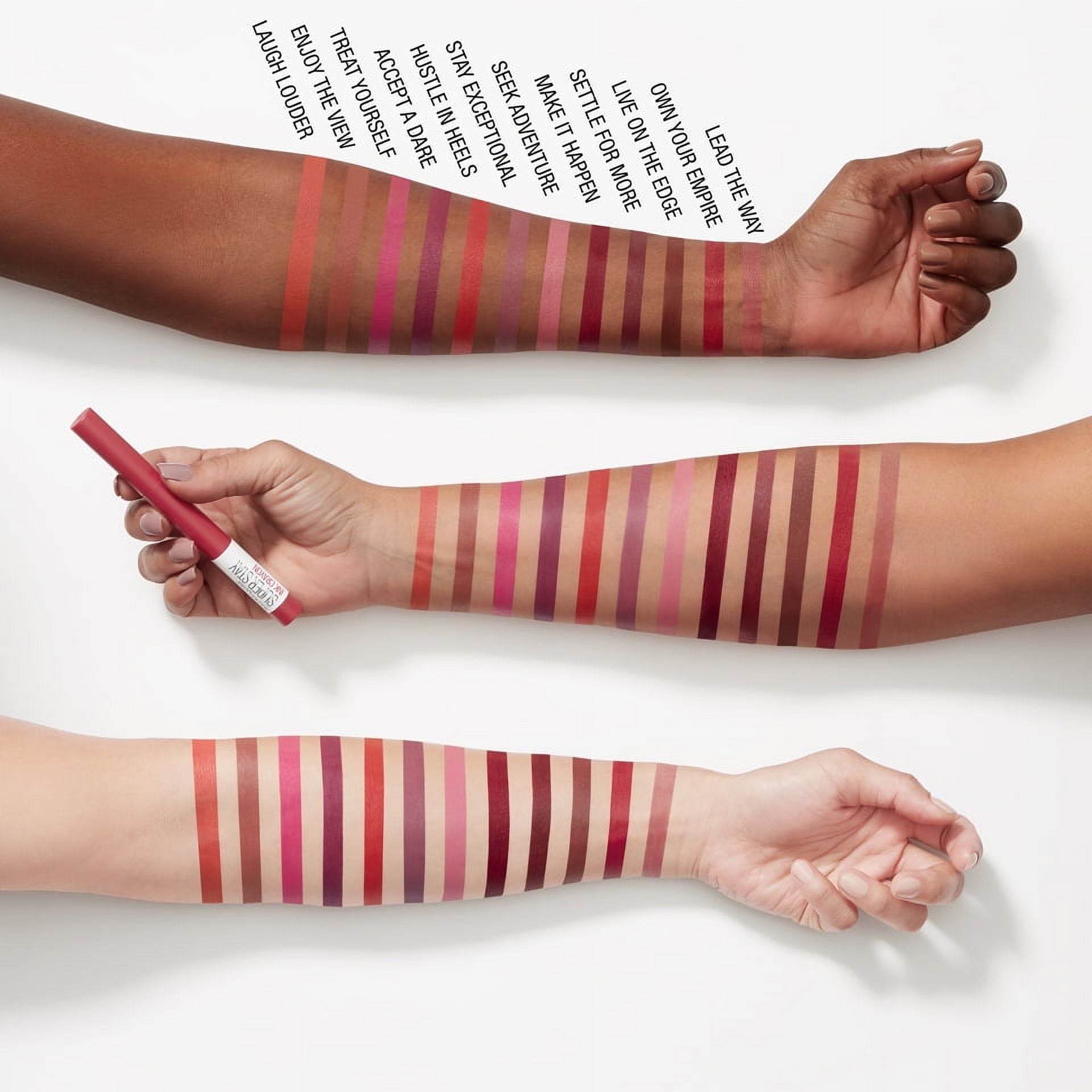 (2 pack) Maybelline Super Stay Ink Crayon Lipstick, Matte Longwear Lipstick Makeup, Seek Adventure, 0.04 oz.