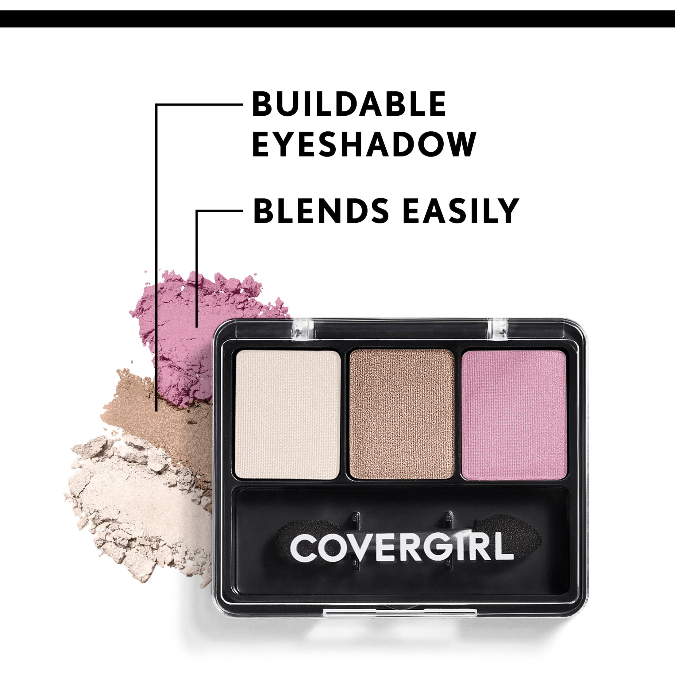 COVERGIRL Eye Enhancers 3-Kit Eyeshadow, 103 First Impression, 0.14 oz