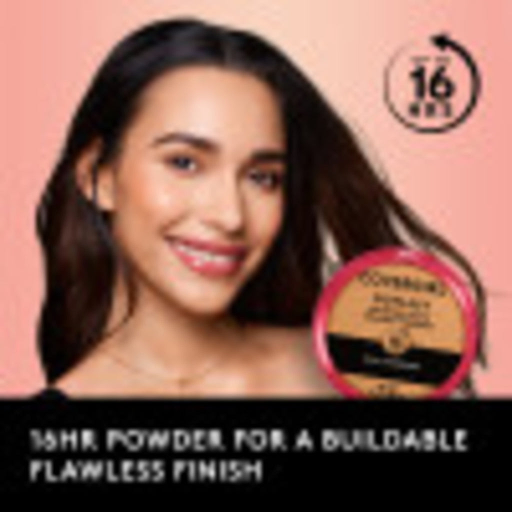 COVERGIRL Outlast Extreme Wear Pressed Powder, 820 Creamy Natural, 0.38 oz, Full Coverage