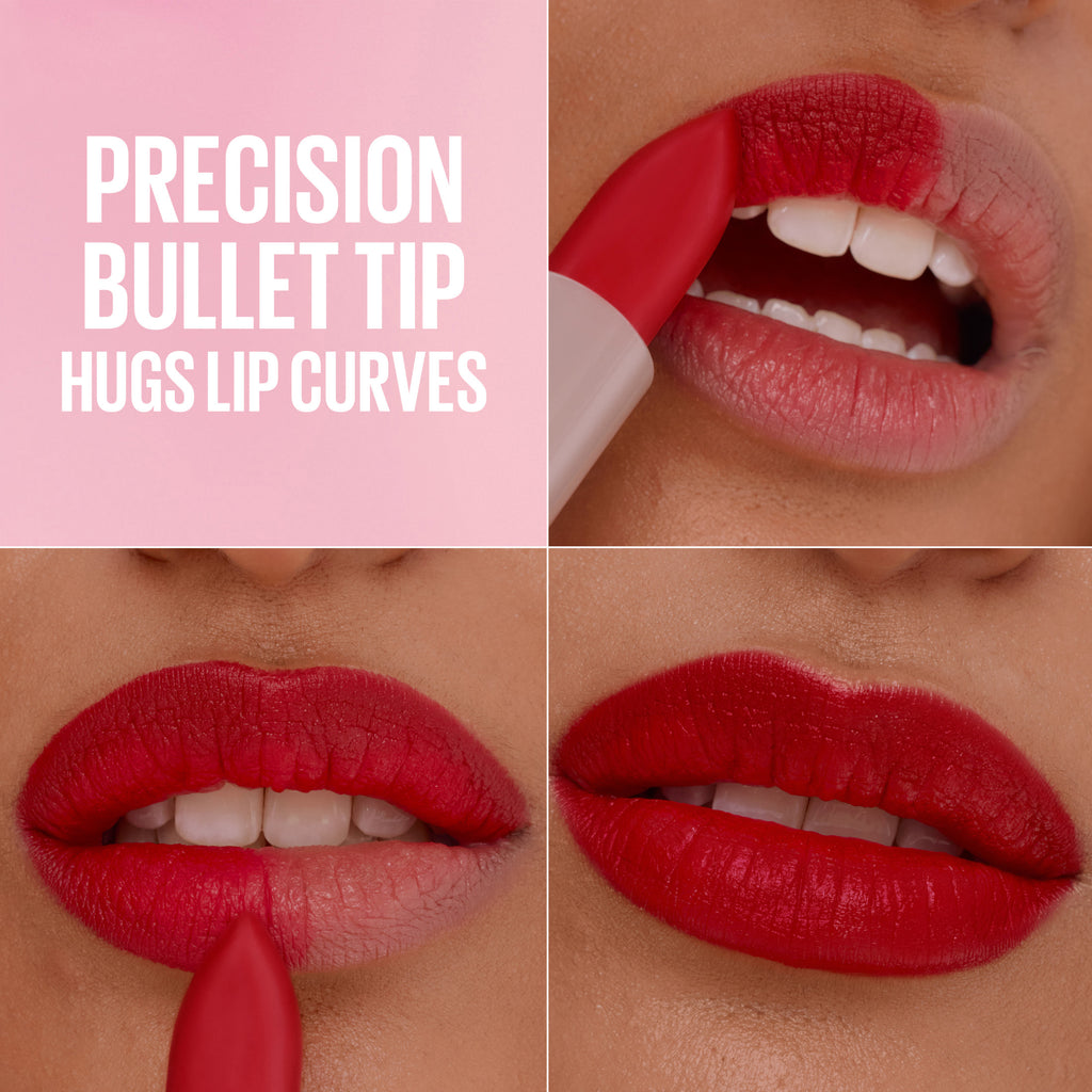 Maybelline Serum Lipstick, Satin Finish, Oil-Blend and Hyaluronic Acid, 102 Out 'Til 4, 0.12 oz