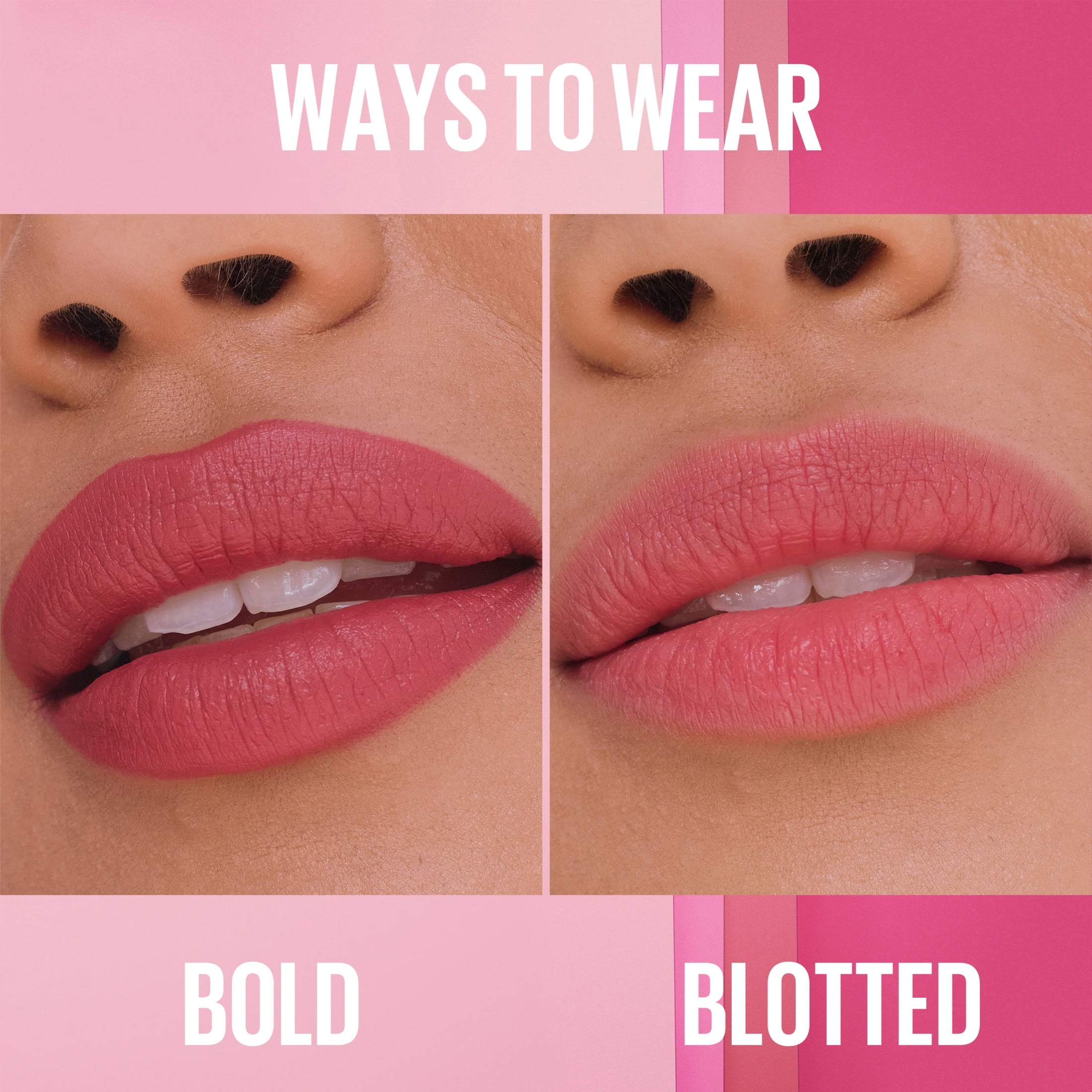 Maybelline Serum Lipstick, Matte Finish, Oil-Blend and Hyaluronic Acid, 008 'Scuse Me, 0.12 oz