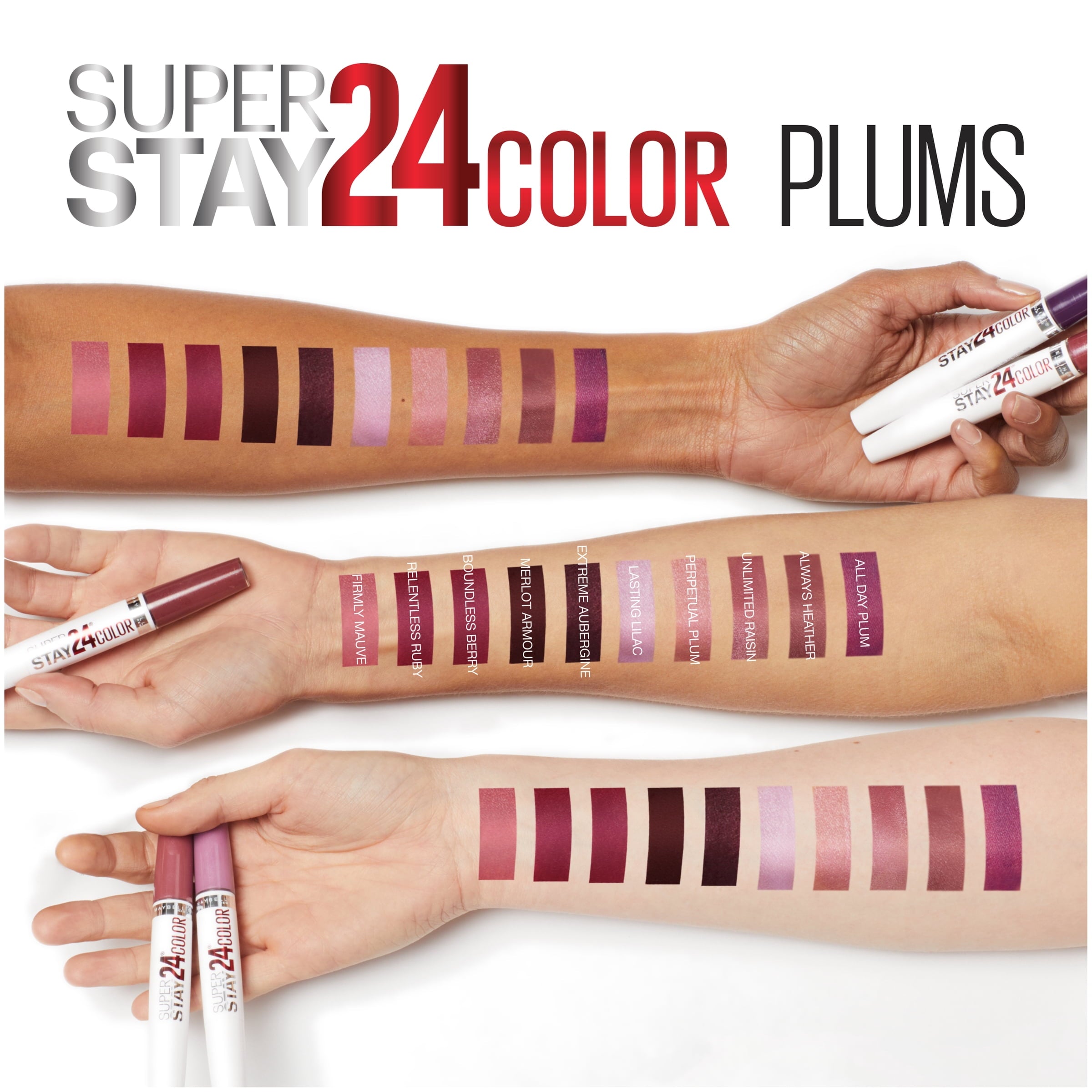Maybelline SuperStay 24 2-Step Liquid Lipstick, Lasting Lilac