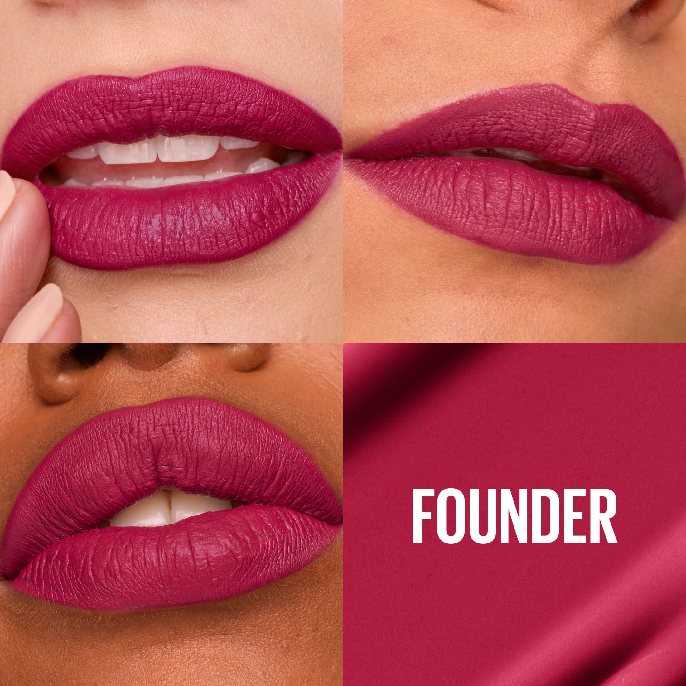 (2 pack) Maybelline Super Stay Matte Ink City Edition Liquid Lipstick, Founder