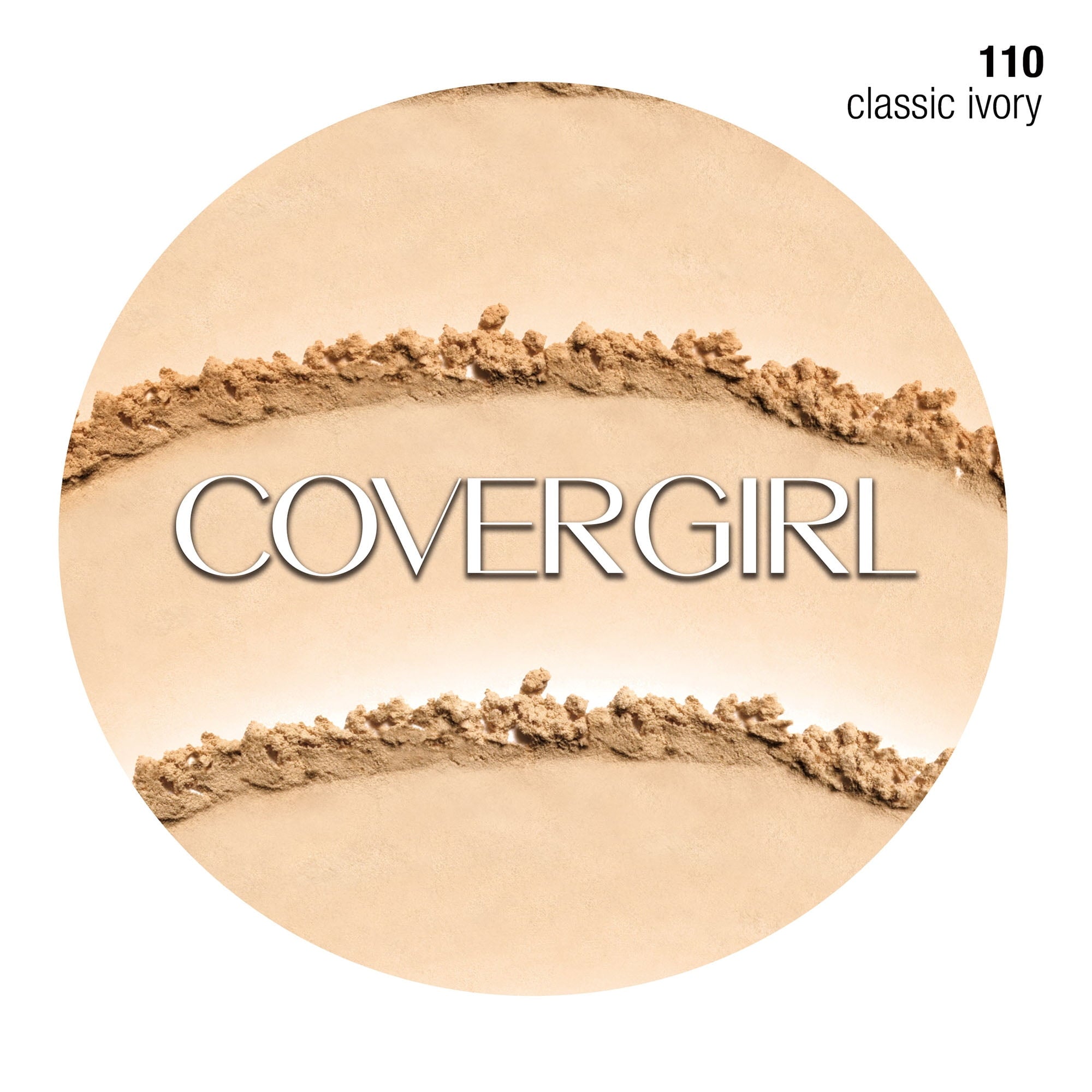 COVERGIRL Clean Powder Foundation, 110 Classic Ivory