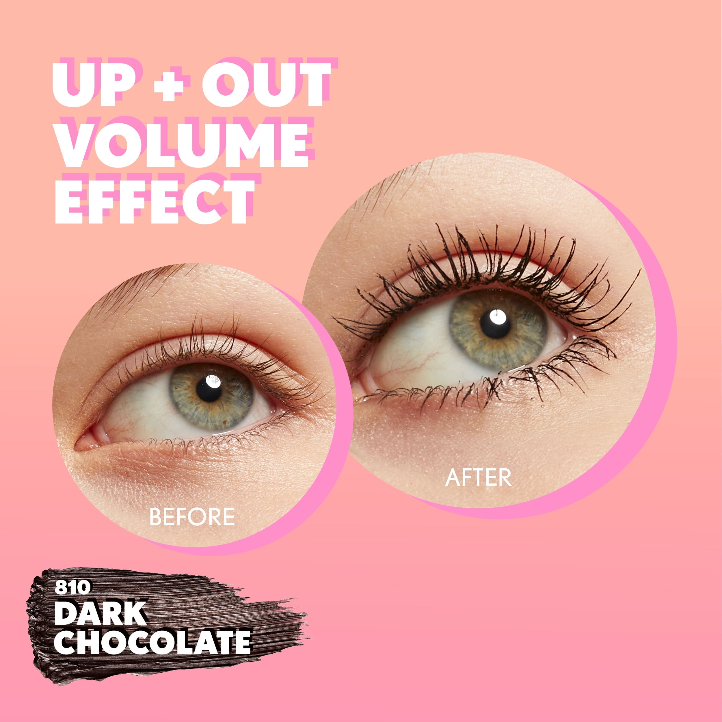 COVERGIRL Eye Enhancer 3D Mascara, 810 Dark Chocolate, 0.30 fl oz