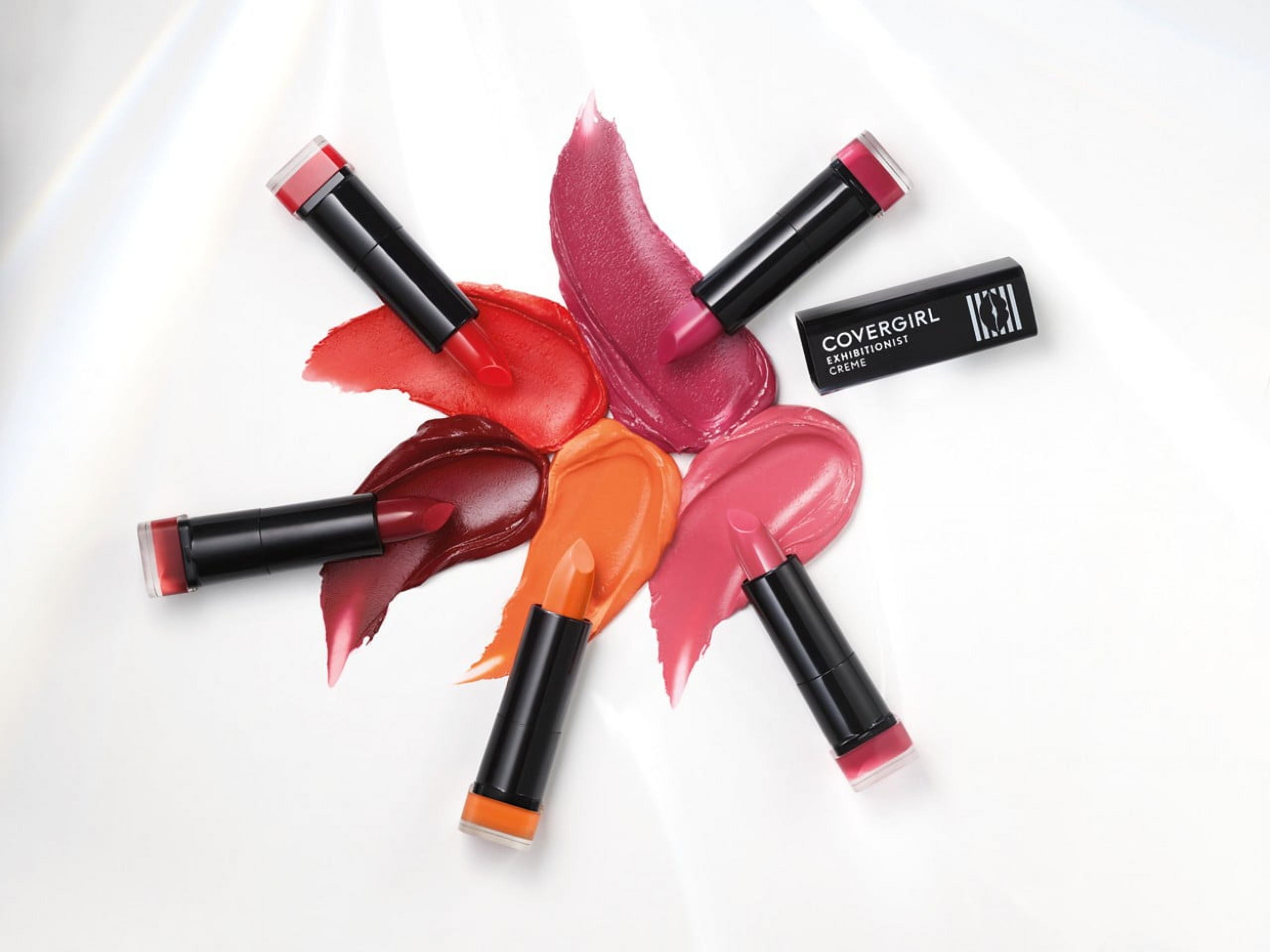 COVERGIRL Exhibitionist Cream Lipstick, 515 Bloodshot, 0.12 oz