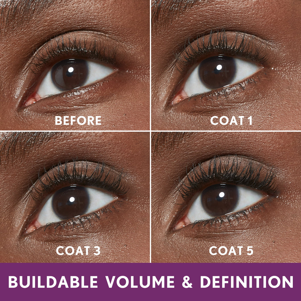 COVERGIRL Simply Ageless Lash Plumping 3-in-1 Mascara, 105 Black, 0.4 fl oz