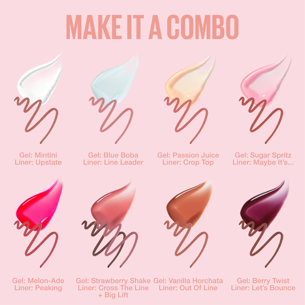 Maybelline Lifter Oil-in-Gel Lip Gloss with Hyaluronic Acid, Strawberry Shake, 0.22 fl oz
