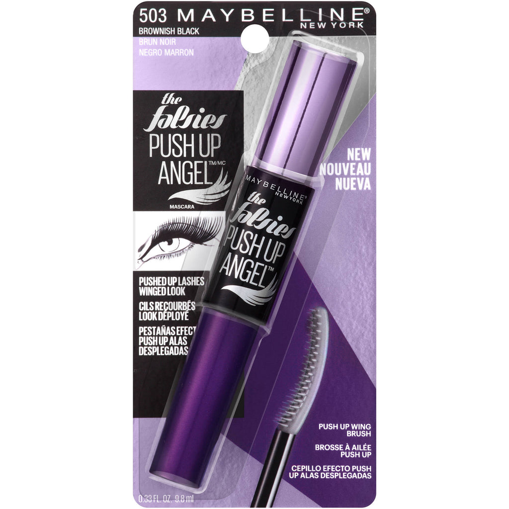 Maybelline The Falsies Push Up Angel Washable Mascara, Brownish Black